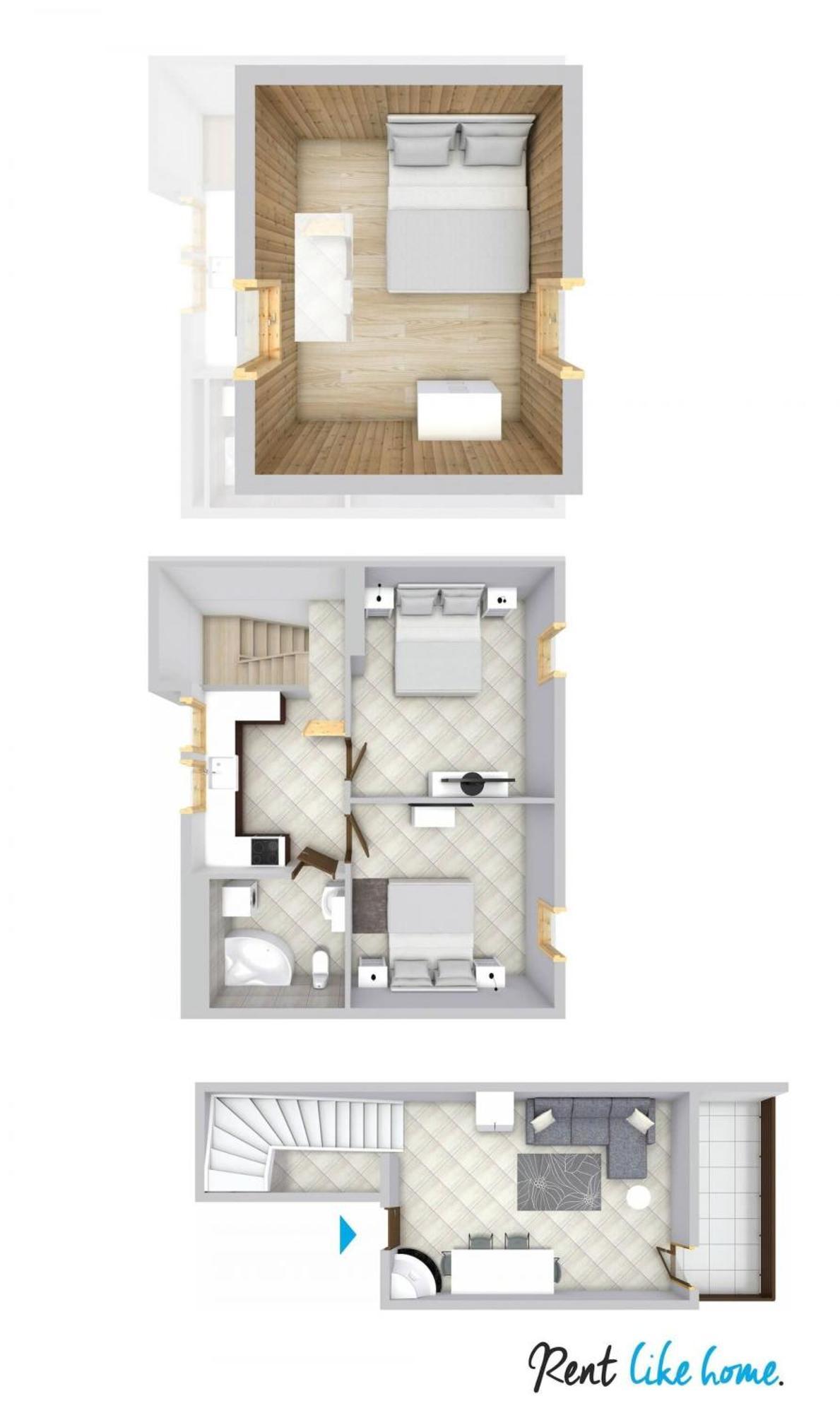Rent Like Home - Pardalowka III ザコパネ エクステリア 写真